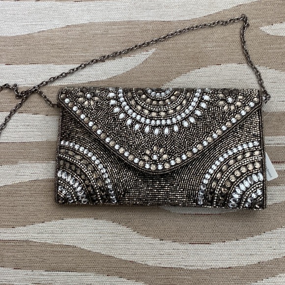 Hand beaded clutch purse. New condition - Picture 2 of 7